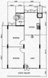 Blk 554 Bedok North Street 3 (Bedok), HDB 3 Rooms #198832572